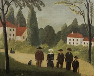 ウォーカー 作： Henri Rousseau